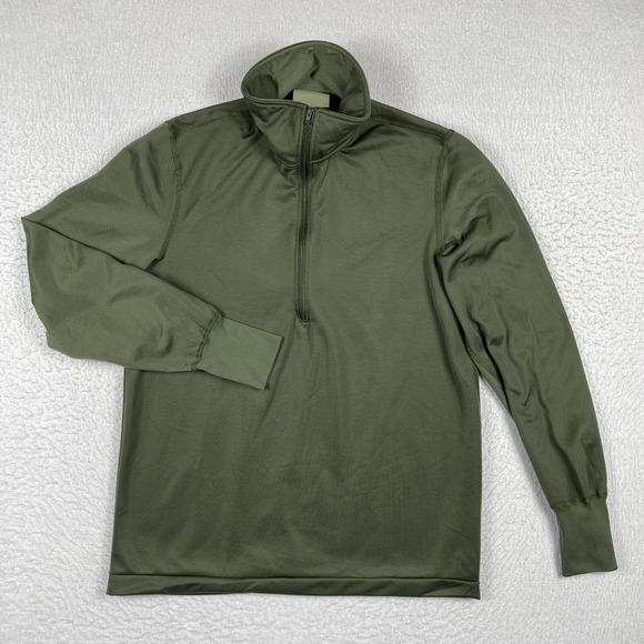 Bost Shirt Mens Small Green Sleep 1/2 Zip Heat‎ Retentive Moisture Resist - Picture 1 of 9